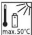 Flex ID 1/4" 18.0-EC - Symbols on the power tool - 4
