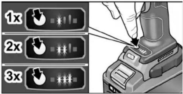 Flex ID 1/4" 18.0-EC - Accensione spegnimento della luce per postazione di lavoro - 1