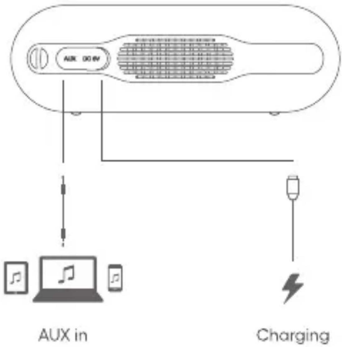 Tribit MaxSound Plus - Connections - 1