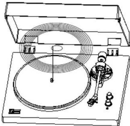 Arkrocket Cassini AR-PH68 - Playing a Record 4.1.Before playing a record - 3