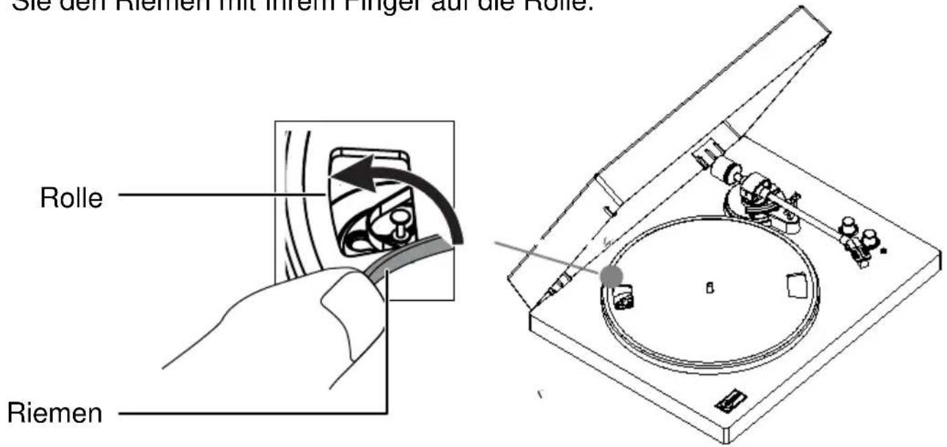 Arkrocket Cassini AR-PH68 - Installieren des Plattentellers und der Plattenteller-Matte - 4