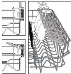 WHIRLPOOL W0F D661A X - FOLDABLE FLAPS WITH ADJUSTABLE POSITION - 1
