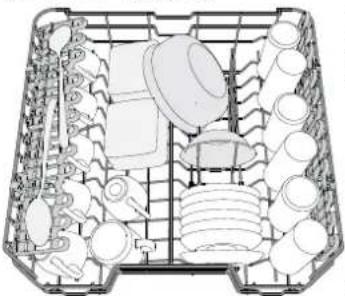 WHIRLPOOL W0F D661A X - UPPER RACK - 1