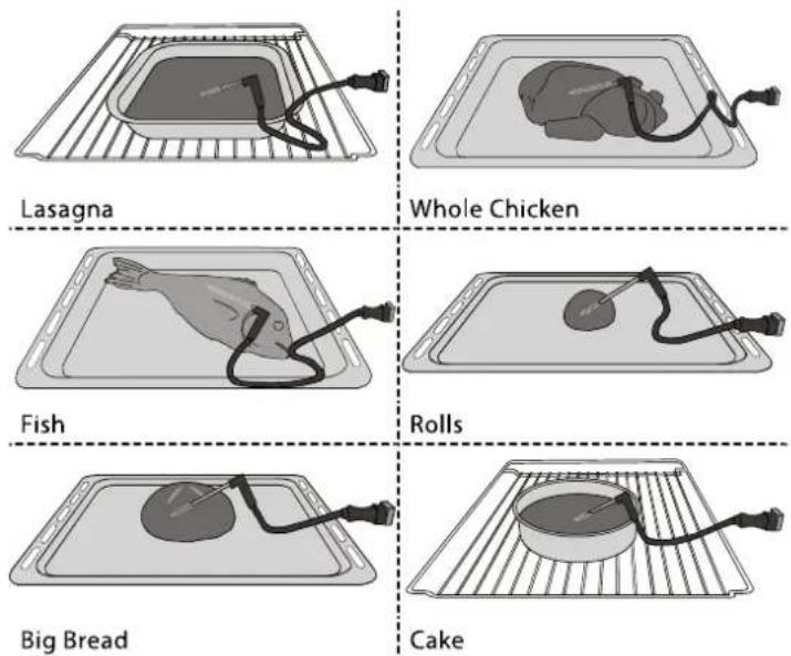 WHIRLPOOL WOI9A8FPT2SBAF - USING THE FOOD PROBE - 1