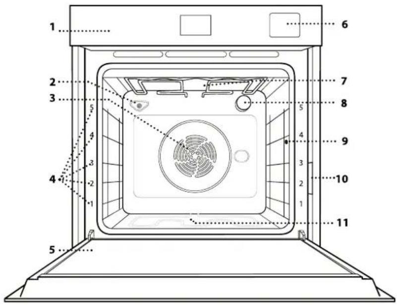 WHIRLPOOL WOI9A8FPT2SBAF - TUOTEKUVAUS - 1