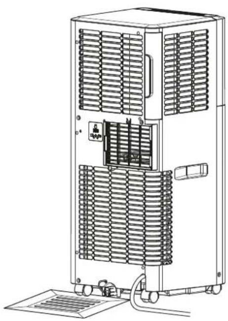 TROTEC PAC 2015 E - Vider le condensat (vidage manuel) - 1