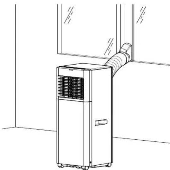 TROTEC PAC 2015 E - Évacuation de l'air de sortie - 1