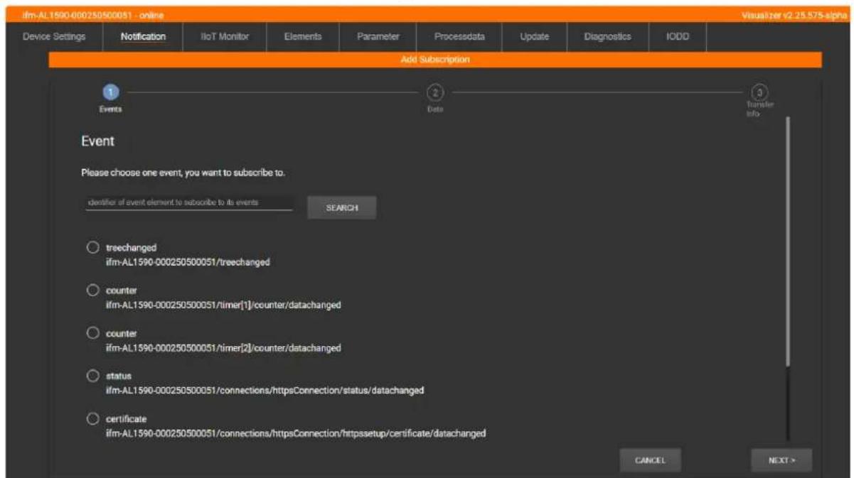 IFM AL1591 - Créer une nouvelle notification - 2