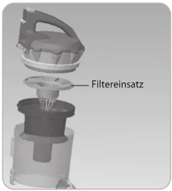 Ambiano GT-SF-BVC-01 - Grobstaubfilter reinigen - 4