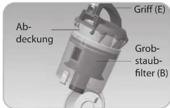Ambiano GT-SF-BVC-01 - Grobstaubfilter reinigen - 2