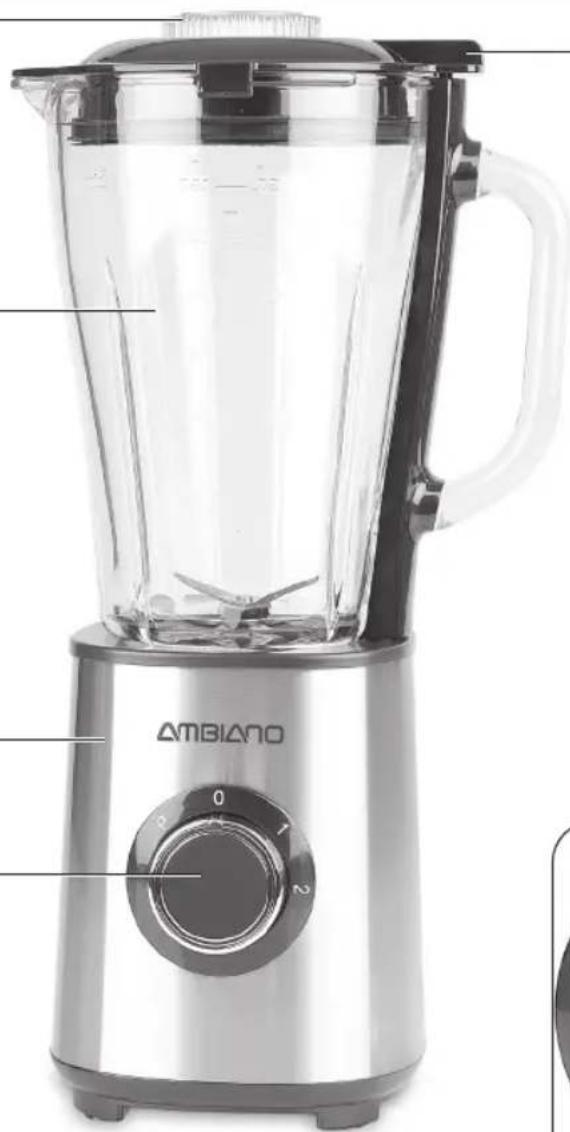 Ambiano GT-SF-HPB-01 - Produktbestandteile / Lieferumfang - 1