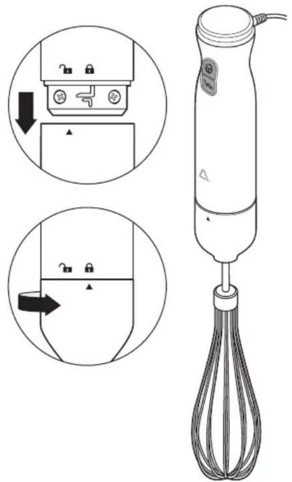 Ambiano GT-SB-09 - Schneebesen montieren - 2