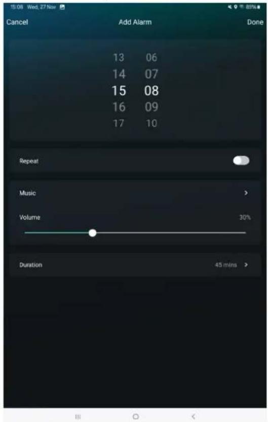 DAP-Audio PA-5500SA - 6.10.2.3.Réveil - 2