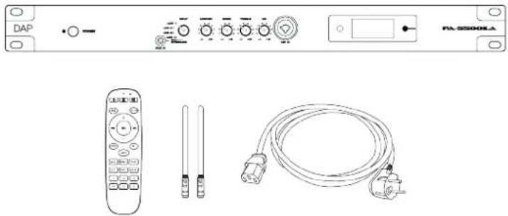 DAP-Audio PA-5500SA - Avant d'utiliser le produit - 2