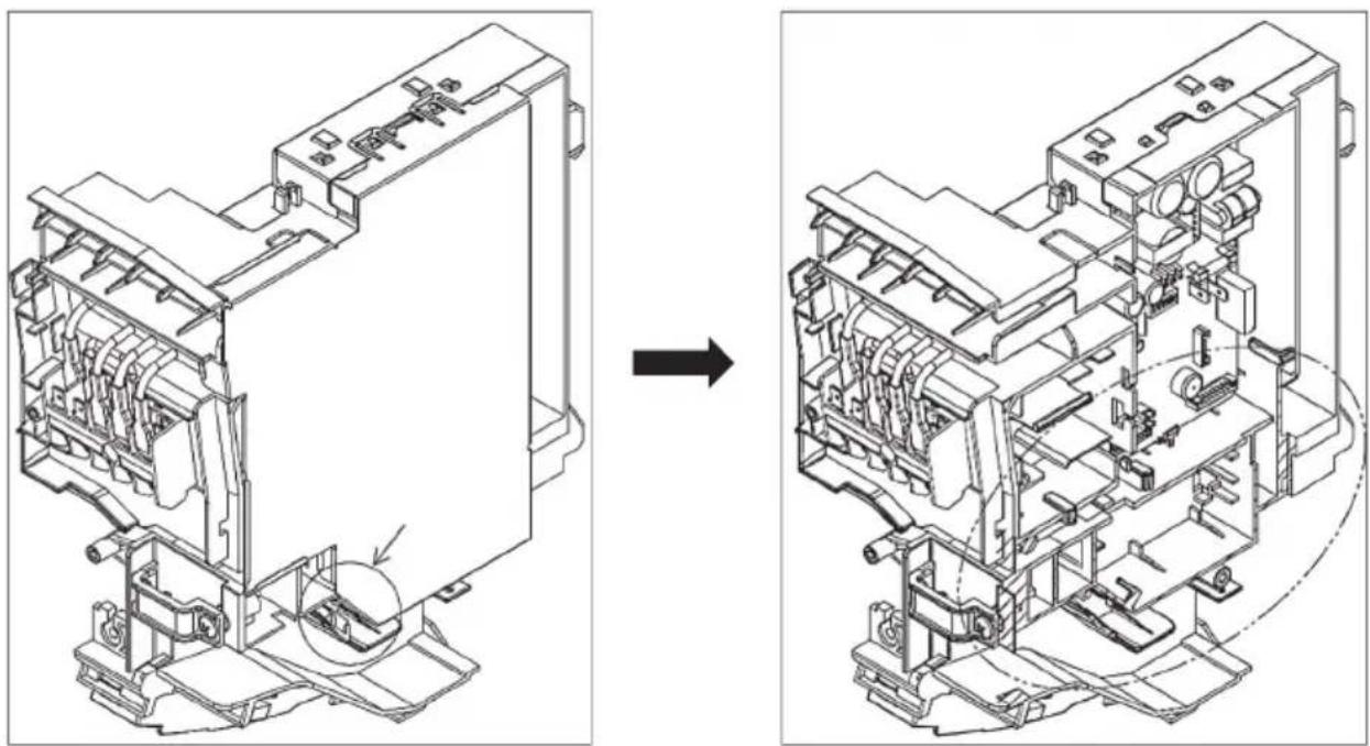 DAIKIN FWT05HATVMV1 - A) Установка модуля FCBAG в устройство. - 1