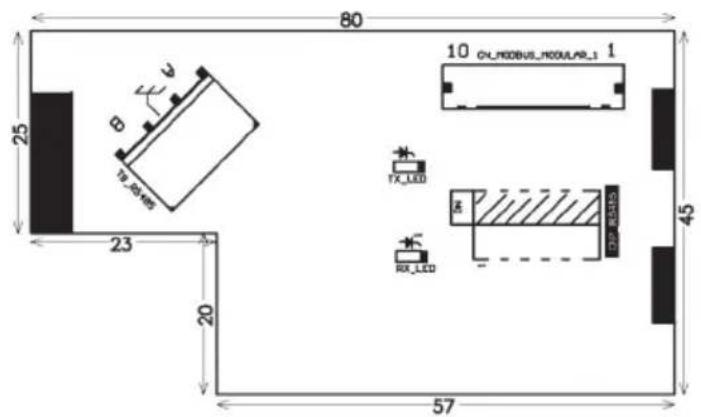DAIKIN FWT04HATVMV1 - DIAGRAMA DA PCB DO MÓDULO FCBAG - 2