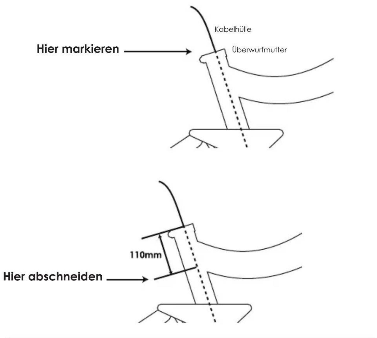 Kind Shock LEV Integra - BESTIMMEN DER ZUG- UND HÜLLENLÄNGE - 1