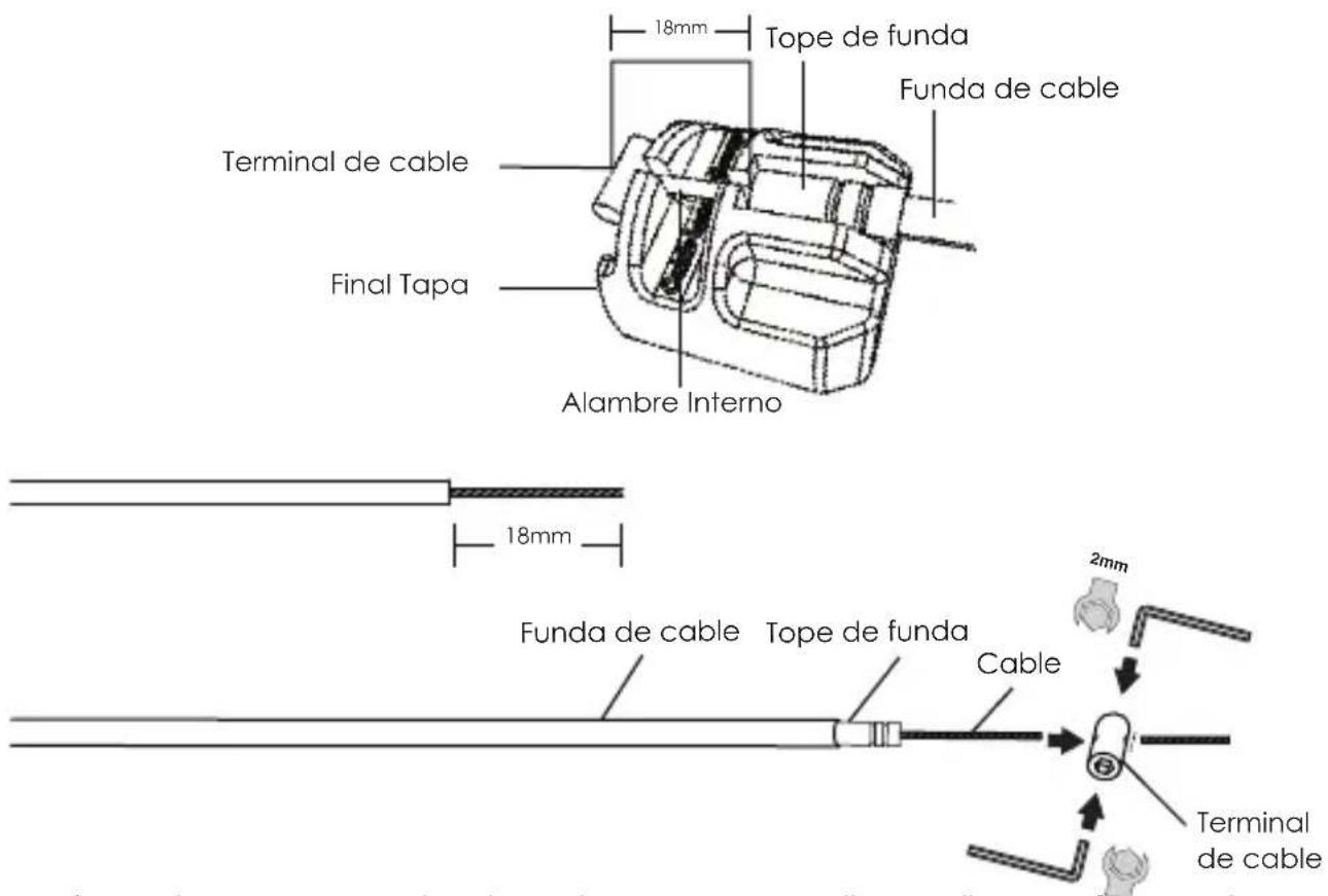 Kind Shock LEV Ci - Opción 1 : Con un cable de cambio estándar. - 1