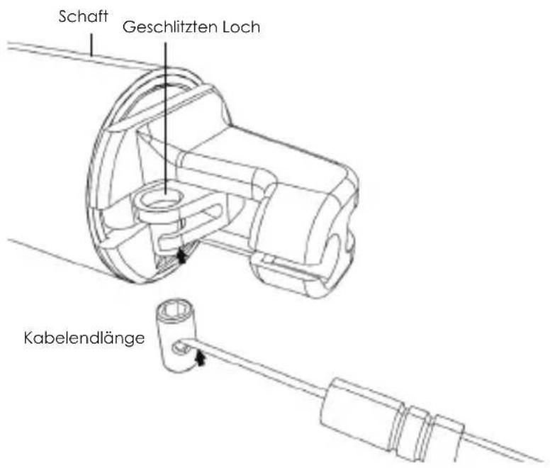 Kind Shock LEV Ci - ANSCHLUSS DES REMOZE-ZUGS AN DIE STÜTZE - 1