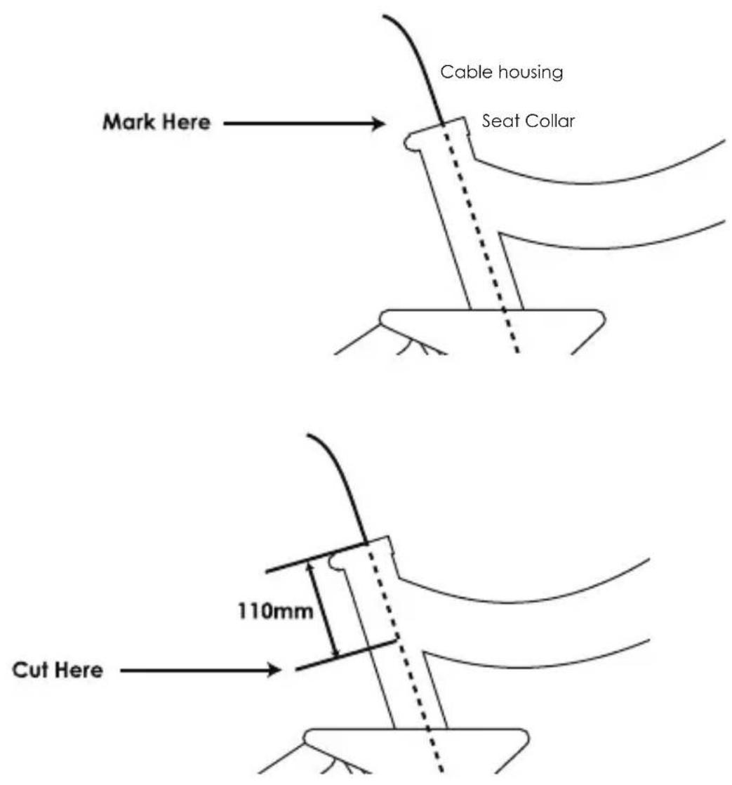 Kind Shock LEV Ci - DETERMINING CABLE AND HOUSING LENGTH - 1