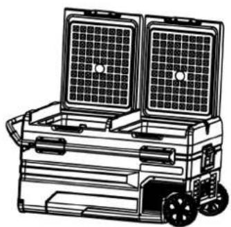 Skandika Routa 115 - Temperature recommendations for storing various foods: - 8