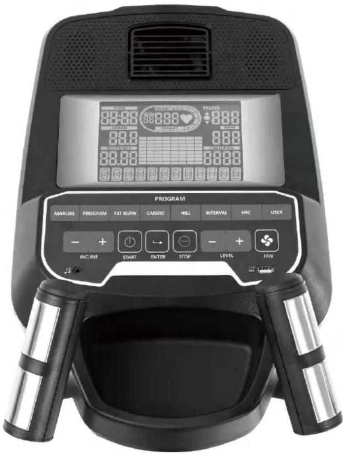 Skandika Cardiocross Carbon Conqueror SF-4500 - COMPUTER INSTRUCTIONS - 1