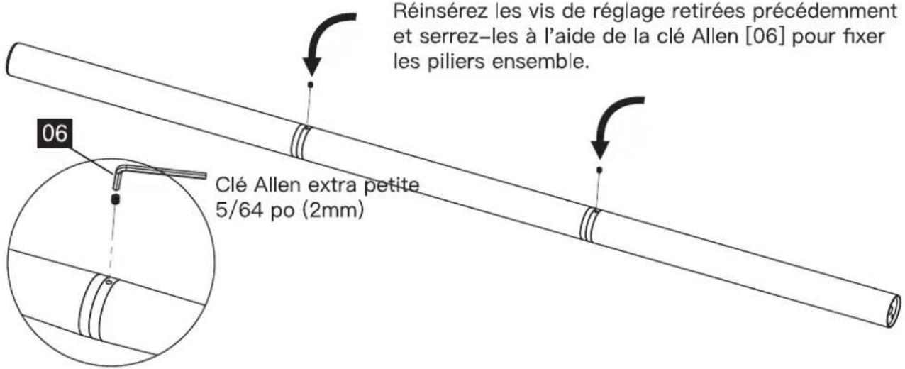 ErgoAV ERDAM2-01B - Assemblage des piliers support - 4