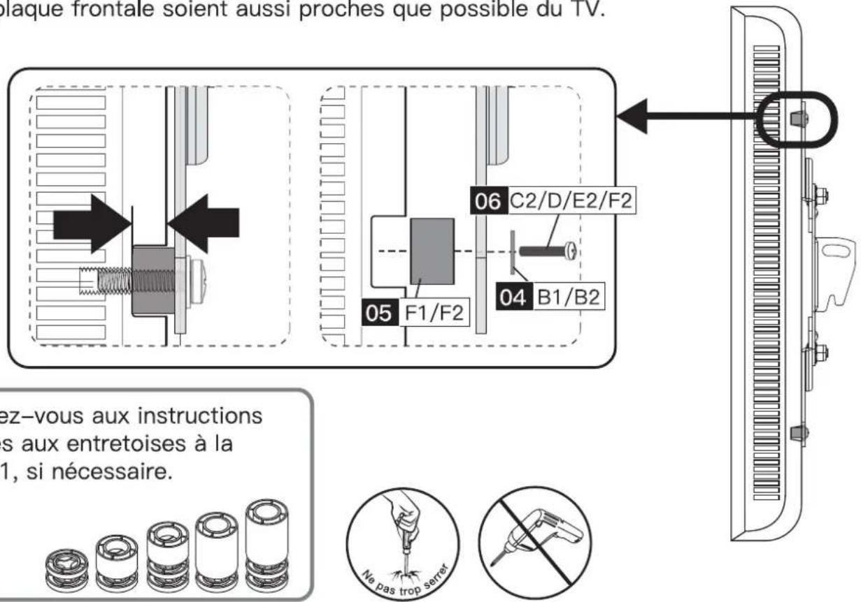 ErgoAV ERMMS1-01B - Option E (pour les trous encastrés) - 1