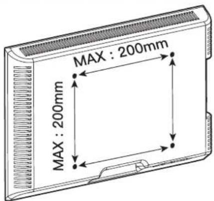ErgoAV ERMMS1-01B - Vérifiez le modèle VESA de votre TV avant l'installation - 1