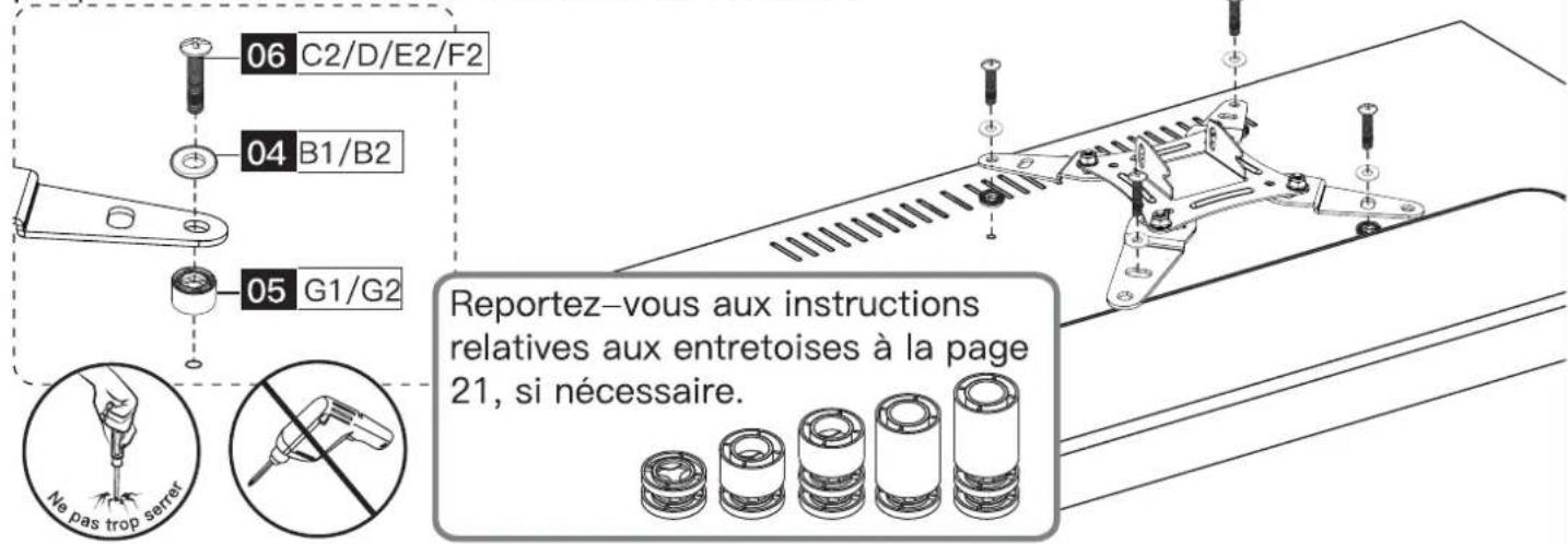 ErgoAV ERMMS1-01B - Option C (pour les TV avec une "bosse") - 1