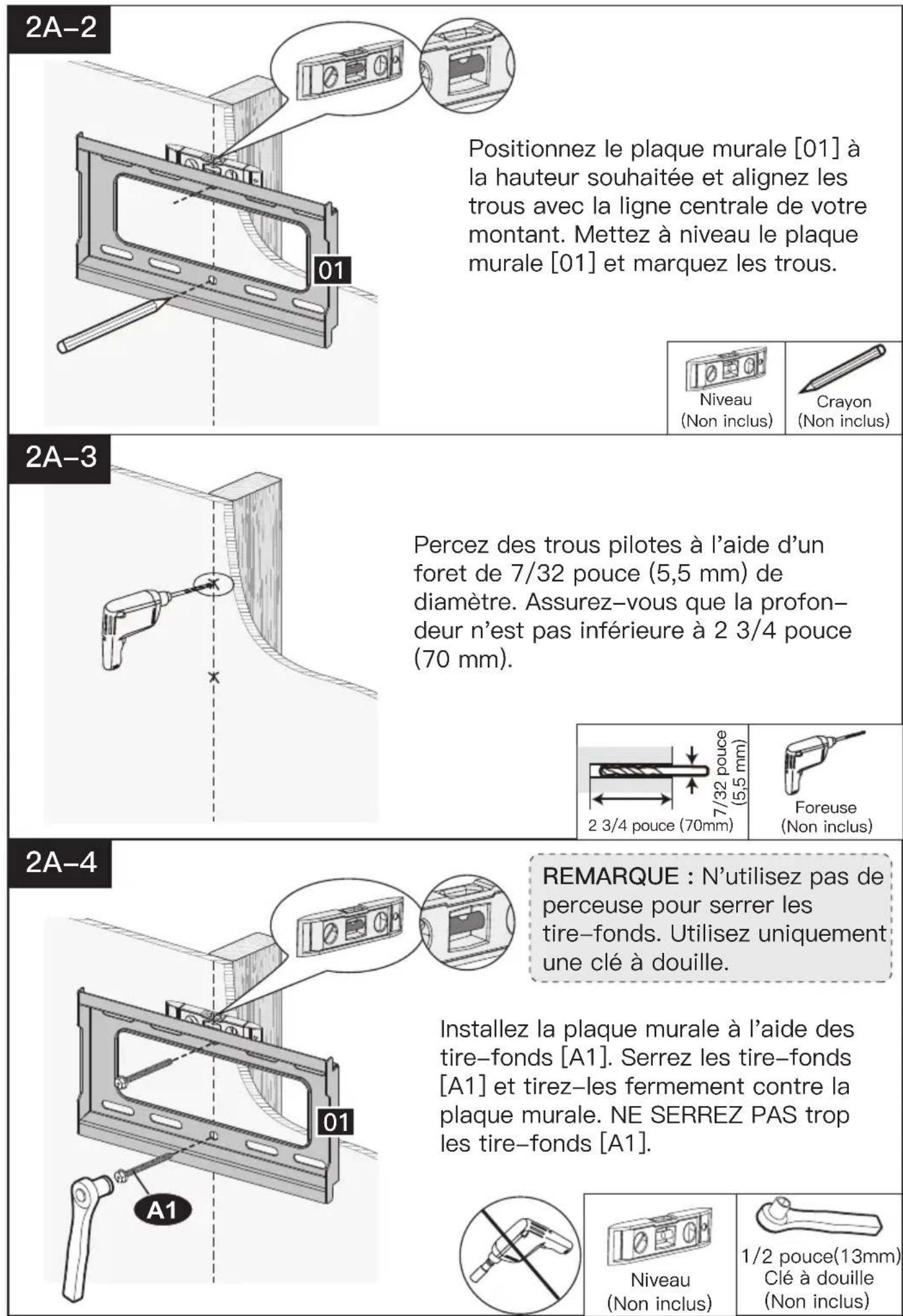 ErgoAV ERMTS1-01B - NE PAS UTILISER L'ANCRAGE [A2] POUR CETTE ÉTAPE. - 5