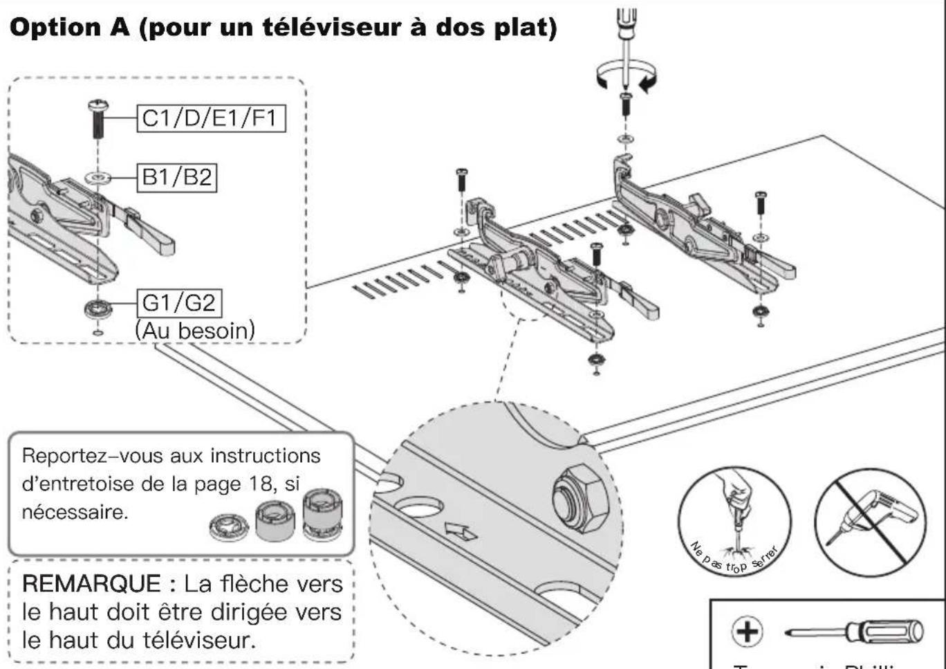 ErgoAV ERMTS1-01B - Pièces et matériel fournis pour l'étape 1 - 15