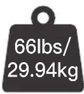 ErgoAV ERMTS1-01B - Weight Restrictions - 1