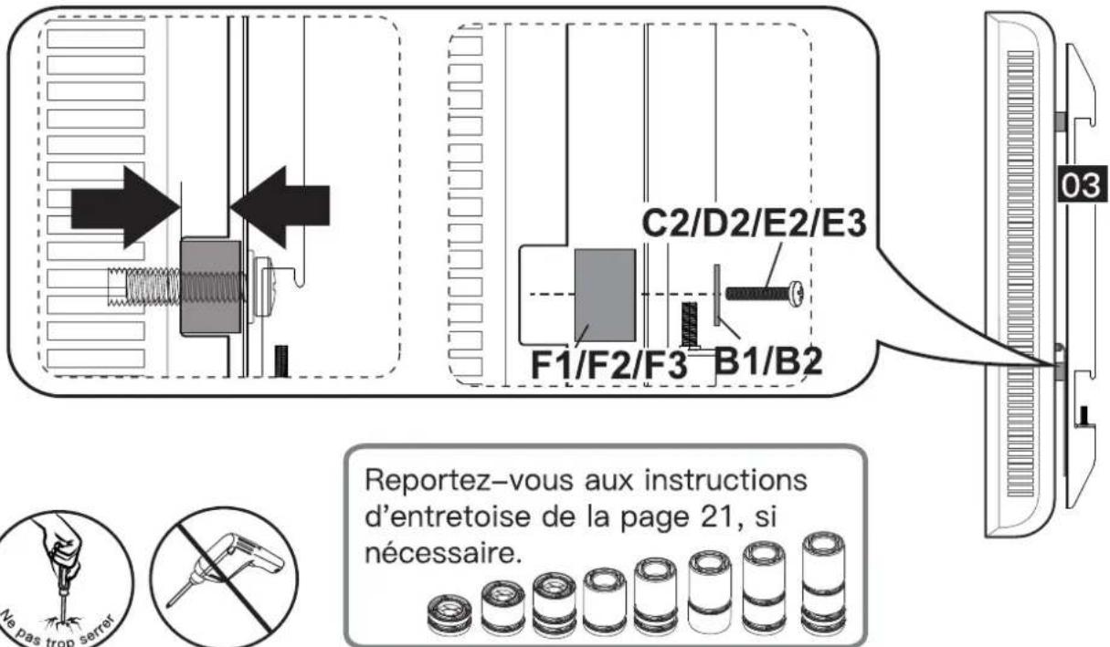 ErgoAV ERMML3-01B - Option E (Pour les trous encastrés) - 3