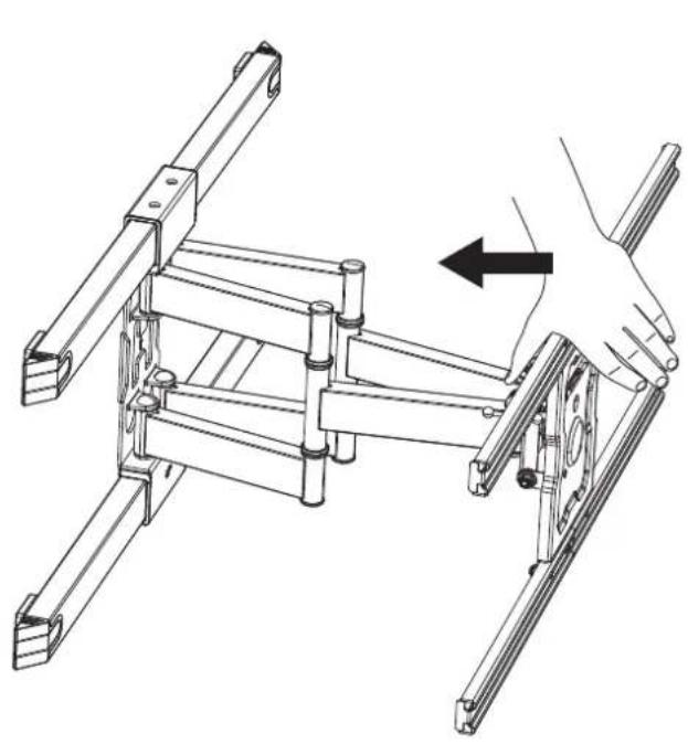 ErgoAV ERMML3-01B - Étape 5 Déplacement horizontal Réglage - 2