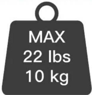 ErgoAV ERSSM1-01B - Restrictions de Poids - 1