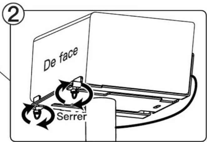 ErgoAV ERSSM1-01B - Étape 4 Fixez le support du haut-parleur au pilier - 6