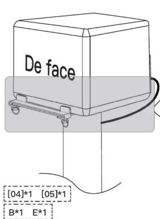 ErgoAV ERSSM1-01B - Étape 4 Fixez le support du haut-parleur au pilier - 4