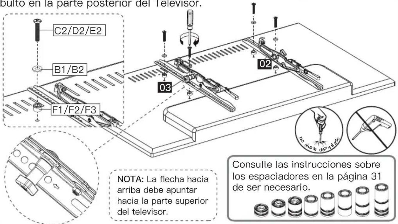 ErgoAV ERMTM1-01B - Opción C (Para televisores con parte trasera saliente) - 3