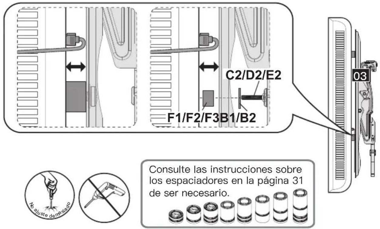 ErgoAV ERMTM1-01B - Opción D (para televisor con interferencia de cables) - 3