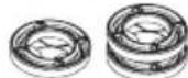 ErgoAV ERMTM1-01B - Select TV Bolts - 8