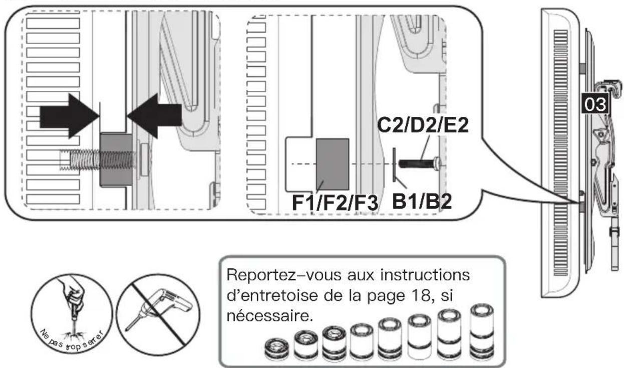 ErgoAV ERMTM1-01B - Option E (Pour les trous encastrés) - 3
