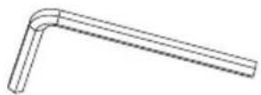 ErgoAV ERMTM1-01B - Supplied Hardware for Step 4 - 1