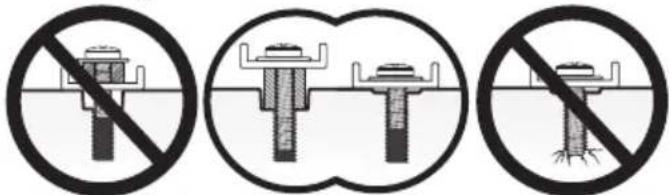 ErgoAV ERMTM1-01B - Select TV Bolts - 3
