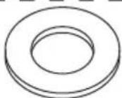 ErgoAV ERMTM1-01B - Supplied Parts and Hardware for Step 1 - 7