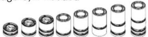 ErgoAV ERMTM1-01B - Option B (For Round Back TV) - 2