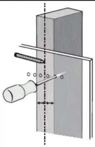 ErgoAV ERTSS2-01B - Para una instalación deestructura de madera - 2