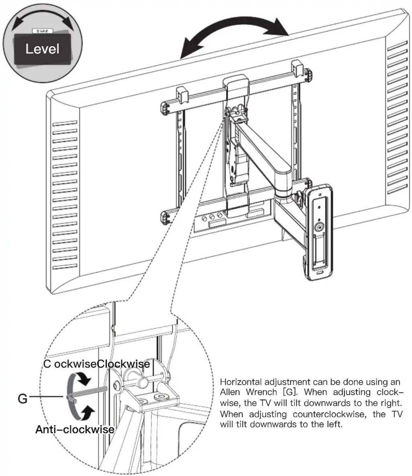 ErgoAV ERMMM7-01B - Step 6 Level Adjustment - 1