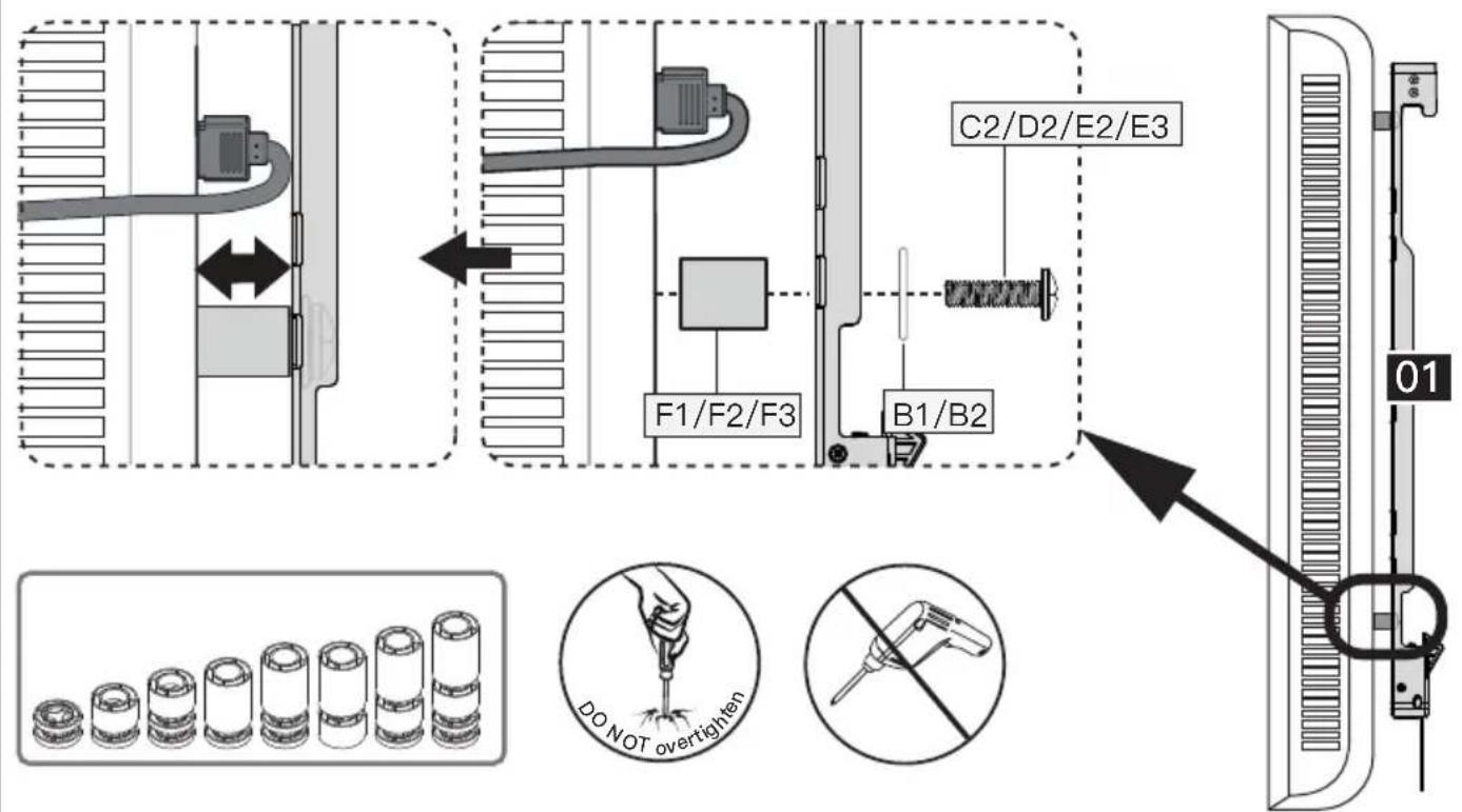 ErgoAV ERMMM7-01B - Option A (For Flat Back TVs) - 3