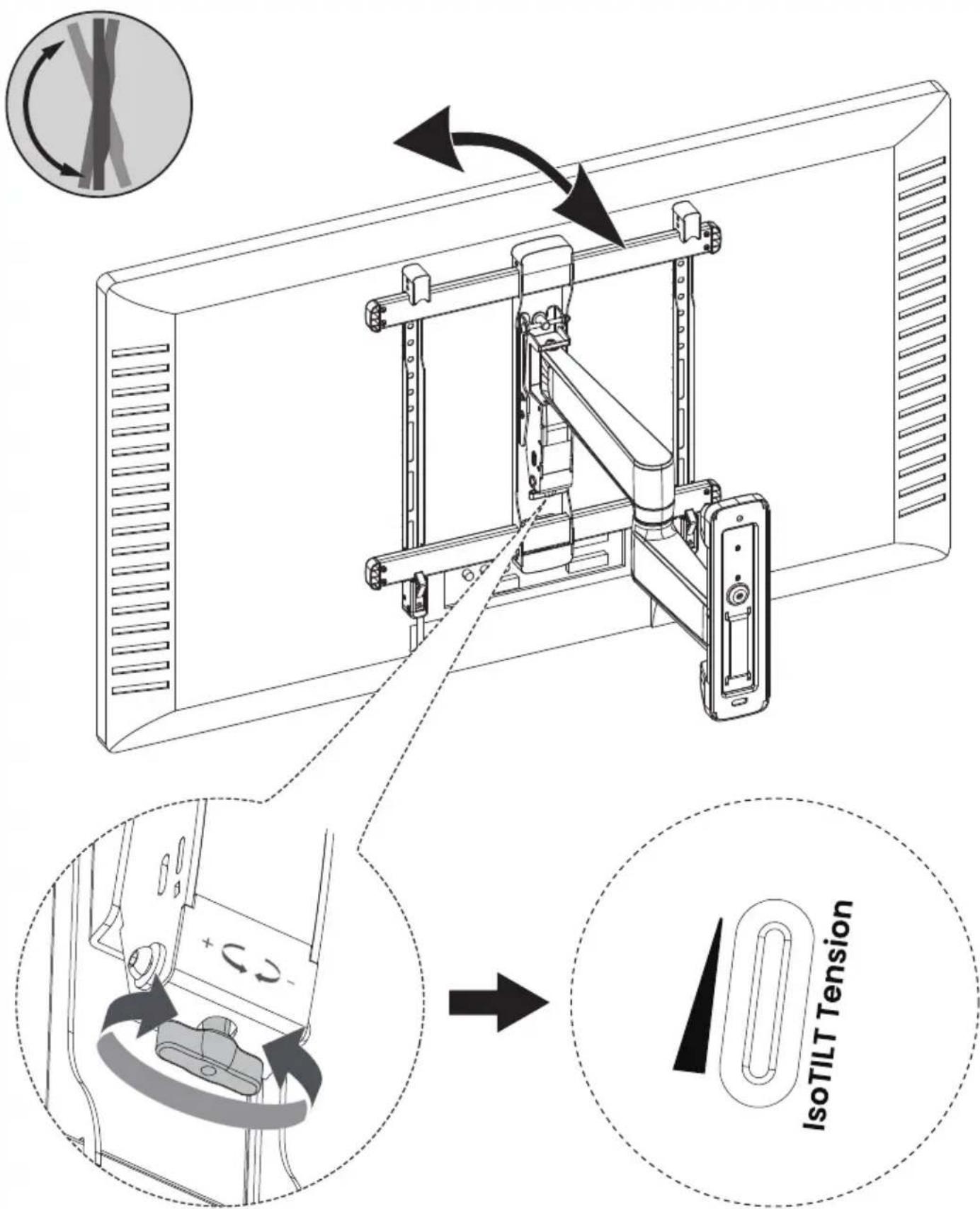 ErgoAV ERMMM7-01B - Step 5 Tilt Adjustment - 1